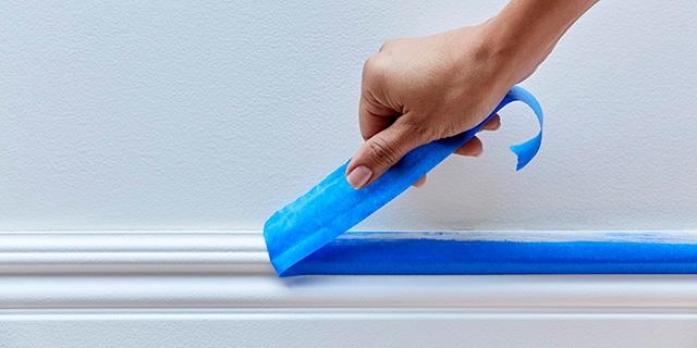 ScotchBlue Sharp Lines Painter's Tape, 1.88 Inches x 60 Yards, 3 Rolls, Blue, Paint Tape Protects Surfaces and Removes Easily, Edge-Lock Painting Tape for Indoor and Outdoor Use