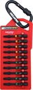 MEGAPRO Megaforce Impact Bits | Specially Modified S2 Steel | Magnetic Pickup | Black Oxide Finish (Torx 20 & 25)