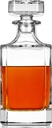 Royalrose Premium ClassicSquare Whiskey Decanter Set, A Timeless Gift for Men, Whiskey Glassware, Anniversary Birthday Gifts for Him Husband Boyfriend (Whiskey Decanter)