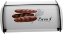 Bread Storage Container Kitchen Bread Box Locking Lid Countertop Food Organizer