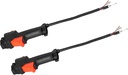 Outdoor Power Tools Lawn Mower Replacement Parts, Holder,Cable Assembly Trimmer Handle Switch Replacement Fit for FS75 FS80 FS85 Trimmer Machine 2PCS Handle Switch