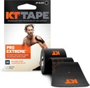 KT Tape, Pro Extreme Synthetic Kinesiology Athletic Tape, 20 Count, 10” Precut Strips
