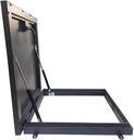 23.6" L X 23.6" W/27.5" L X 27.5" W/31.5" L X 31.5" W Galvanized Powder Coated Steel Roof Hatch; Roof Steel Security Door; Roof Access Hatch (27.5in)