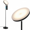 Upgraded Floor Lamp, 30W/2600LM Super Bright Floor Lamp with Remote Control, Stepless Adjust Color Temperatures and Brightness, Torchiere Standing Lamp for Living Room Bedroom Office