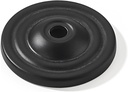 khtumeware 10 Pack 1.5 Inch Matte Black Backplate for Cabinet Knobs Cabinet Hardware Knob Back Plate.
