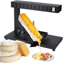 Cheese Melter, 750W Electric Commercial Adjustable Temperature Fondue Maker for Half Wheel Swiss Cheese, Restaurant-Grade Melt Dispenser