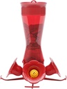 Perky-Pet Red Hummingbird Feeder - Pinch Waist Design for Easy Feeding - Humming bird Feeder for Outdoors - 403CP - 8 oz Capacity