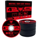 FOXBC 4-1/2 Inch Cut Off Wheel Discs for Angle Grinder, Cutting for Metal & Stainless Steel, 4-1/2" x .045" x 7/8" - 50 Pack
