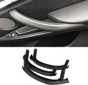 Automobile Door Handles Cover Fit for BMW X5 F15 F85 14-18 / X6 F16 F86 15-19 Car Interior Door Pull Handles Replace Cover 50i M Sport 35d 35i 40e 50i (Black)