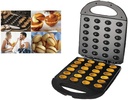 Electric Walnut Cake Maker, Automatic Mini Nut Waffle Bread Machine, Toaster Baking Breakfast Oven, Automatic Mini Nut Waffle Bread Machine Sandwich Iron,Toaster Baking Breakfast Pan Oven