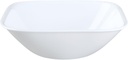 Corelle Square Pure White 22 Ounce Glass Soup/Cereal Bowl (Set of 4)