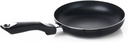 Imusa 12" Nonstick Fry Pan and 8" Nonstick Bistro Saute Pan Bundle, Black