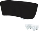 76'' Outdoor Stackable Reclining Single Chaise Cover Waterproof Heavy Duty Patio Chaise Lounge Covers for 6 Stackable Pool Lounge Chairs