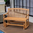 Cambridge Casual Arie Superior Indonesian Teak Outdoor Glider Bench