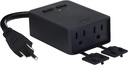 Wyze Plug Outdoor, Dual Outlets Energy Monitoring, IP64, 2.4GHz WiFi Smart Plug, Works with Alexa, Google Assistant, IFTTT, No Hub Required, Black