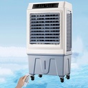 3 in 1 Commercial Evaporative Air Cooler Fan, Swamp Cooler with 50L/65L Large Water Tank, Evaporative Cooler with 3-Speed, 120°Oscillation, for Large Rooms, Factory, Outdoor Use(100x48x34cm/39x19x13in
