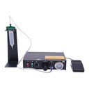 Semi‑Automatic Glue Dispenser Machine Pneumatic Dispensing Controller Solder Liquid Controller Glue Dropper with Timer Control, Pneumatic Glue Applicator Semi Auto/Manual Operations