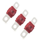 3PCS AMI/Midi Fuse, High Current 50A, for Cars, Buses, Trucks, Caravans, Construction Vehicles, Passenger Car, Electrocar Golf Cart, Motorhome