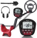 Professional Metal Detector for Adults, Gold Metal Detectors Lightweight with LCD Display, Pinpoint & Disc & Notch & All Metal 5 Modes, Battery Included