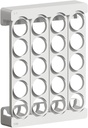 20 Capacity Coffee Pods Dispenser Shelf Wall Mount Coffee Pods Holder Space Efficient Kitchen Organization Rack Space Efficient Rack With Wall Mount