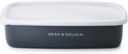 DEAN&DELUCA Enameled Container, Charcoal Gray, L, Rectangular, Stain Resistant, Heat Resistant, Storage Container