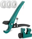 Bates- PEX Pipe Cutter, Cuts up to 1-1/4", Tube Cutter 1/8"-7/8", PTFE Seal Tapes, PEX Tools, Rubber Hose Cutter Tool, PEX Cutter Tool, PEX Cutters, Plastic Pipe Cutter, Pipe Cutters Plumbing