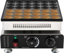 36pcs Mini Pancake Maker Dutch Pancake Baker Maker Commercial Electric Pancake Maker Machine Nonstick Waffle Maker with Adjustable Thermostats & Timers for Home Kitchen Restaurant 900W 110V