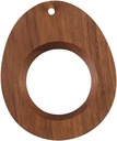Cone Coffee Filter Stand Walnut Coaster Holder Storage Rope Versatile for Tea Party Banquet More
