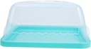 Portable Transparent Plastic Cake Carrier Box with Handle Thickened Oil Cake Storage Container for Birthday Parties and Outdoor Banquets Reusable Washable Food Packaging Box