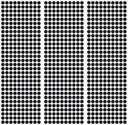 735pcs Small Felt Furniture Pads, Self-Adhesive EVA Foam Dot Circles, Round Felt Furniture Stickers for Desks Drawers Vases Photo Frames Cabinets Doors Candlesticks- Black