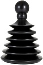 Plunger Mighty Tiny Plunger Designed for Bathroom Kitchen Sinks, Perfect for RV’s. Unclogs Fast & Easy , Black Sink and Drain Plunger for Bathrooms, Kitchens, Sinks, Baths and Showers. Small Powerful