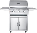 RCS Premier Series 26-Inch 3-Burner Propane Gas Grill - RJC26ALPCK