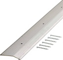 M-D Building Products 78071 1-3/8 In. X 36 In. Silver Aluminum Carpet Trim w/Screw Nails