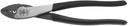 Klein Tools 1006 Cutting/Crimping Tool, Made in USA, Crimps 10 to 22 AWG Solderless Terminals and Connectors, with Wire Cutter in Tapered Nose