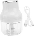 Happyyami Usb Garlic Crusher Garlic Mincer Machine Press Electric Press for Food Processor