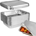 21" x 13 ” Aluminum Foil Pans With Lids (20 Pack), Full-Size Deep Steam Pan and Oven Buffet Trays, Food Containers for Catering, Baking, Roasting & Reheating, Recyclable