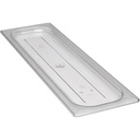 Cambro 20LPCWC135 Camwear Flat Food Pan Lid, Clear, 1/2 Size Long, Case of 6