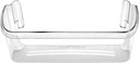 240323002 Refrigerator Door Bin Shelf Compatible with Frigidaire or Electrolux, Bottom 2 Shelves on Refrigerator Side, Single Unit, Clear, Replaces PS429725, AP2115742, AH429725，