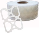 4-Pack Rings (200ct Pre-cut) Universal Fit - Fits all 12oz Beer/Soda Cans | FAST SAME DAY SHIPPING