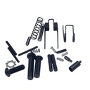 Spring Pin Assortment Kit for Repair & Machining,Spring Steel Pin Metal Hardware Set
