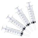 60ml Syringe for Liquid, Syringe Without Needle for Pet Feeding, Liquid Measurement, Individually Wrapped, Pack of 4