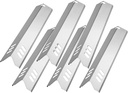 Criditpid Grill Replacement Parts for Dyna Glo 6 Burner DGB610SSP DGF600SSP DGF493BNP DGF510SBP DGH483CRP DGF493PNP, 15 inch Grill Heat Plates Shield for Outdoor Gourmet Grill Parts GR2205723-OG-00.
