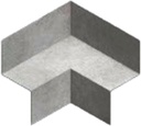 Corner, Universal Inside Outside Waterproof Corner for Waterproofing Tiled Showers