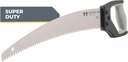 Woodland Tools Super Duty D-Handle Pruning Saw – Curved Tree Saw with Hardened Steel Blade, Aggressive Teeth, Non Slip Grip – Manual Tool for Limb Cutting, Branch Removal, and Yard Work