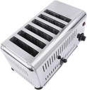 Commercial Toaster Bread Baking Machine 6-Slices For Restaurant Featuring Even Heating Precise Timing Quantity Selectable One Piece Molding High Efficient Convenient Time-Saving Various Application