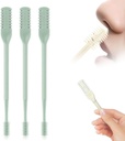 3PCS Nasal Hair Cutter,2026 Upgraded Manual 360° Rotating Nostril Hair Removal Tool Double Sided Nose Hair Blade,Nose Hair Trimmer with Ear Picker for Women Men Travel Essentials (Green)