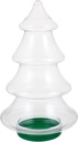 1pc Christmas Tree Candy Storage Jar Festive Candy Cookie Container for Holiday Party Supplies Creative Idea for Treats Cookies and Toys