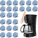 Appliance Sliders for Kitchen Appliances - 24 PCS Self-Adhesive Small Appliance Sliders for Countertop, Kitchen Organization for Easy Moving & Space Saving for Mixer, Coffee Maker, and Air Fryer