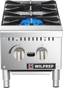 commercial gas stove 2 Burner Countertop Gas Range