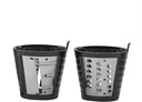 Omega Juicer Slicer & Shredder Attachments for H3000 Cold Press 365 Series, 4 Pieces, Black